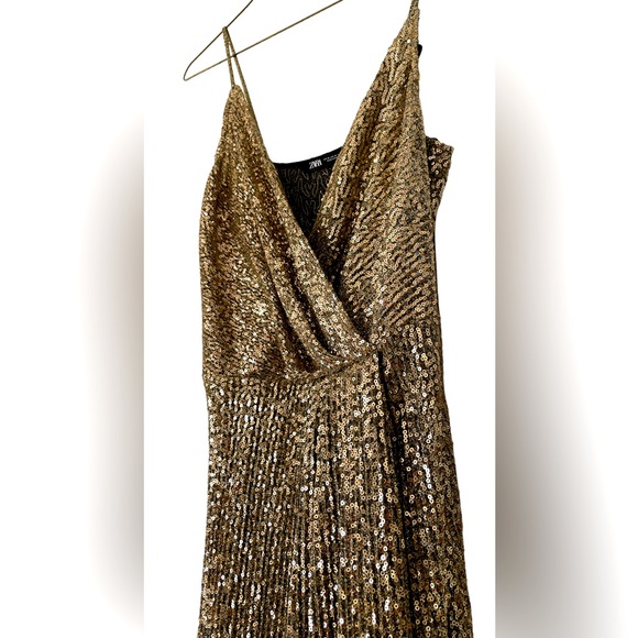 NWT ZARA MIDDI DRESS. SIZE MEDIUM - Picture 8 of 8